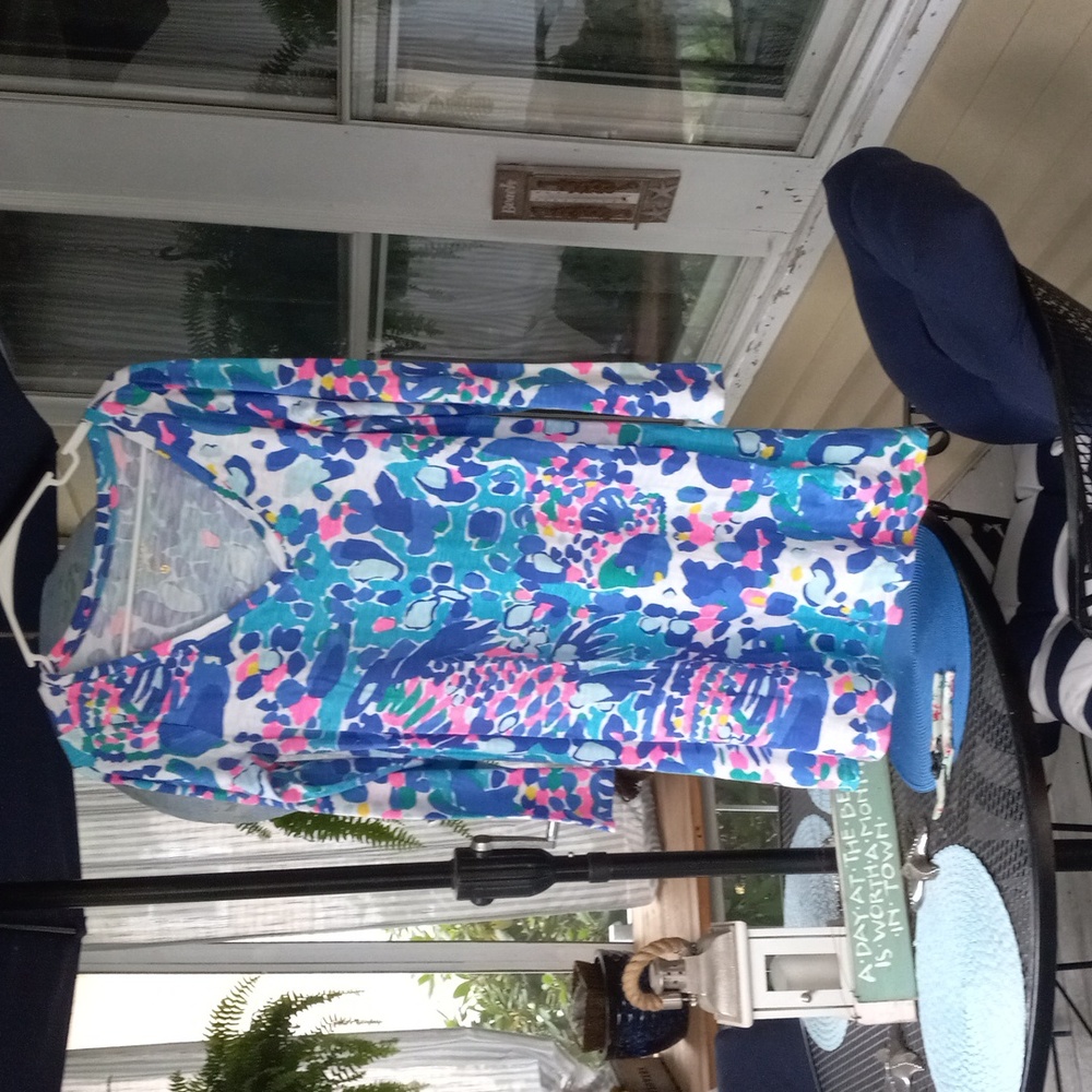 Lilly Pulitzer v-neck dress.